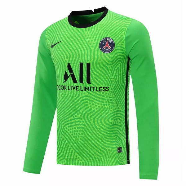 Camiseta Paris Saint Germain ML Portero 2020-21 Verde
